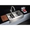 Anzzi Elysian 36" Farm House 40/60 Dual Basin Handmade Kitchen Sink K-AZ3620-3B - alternate 4